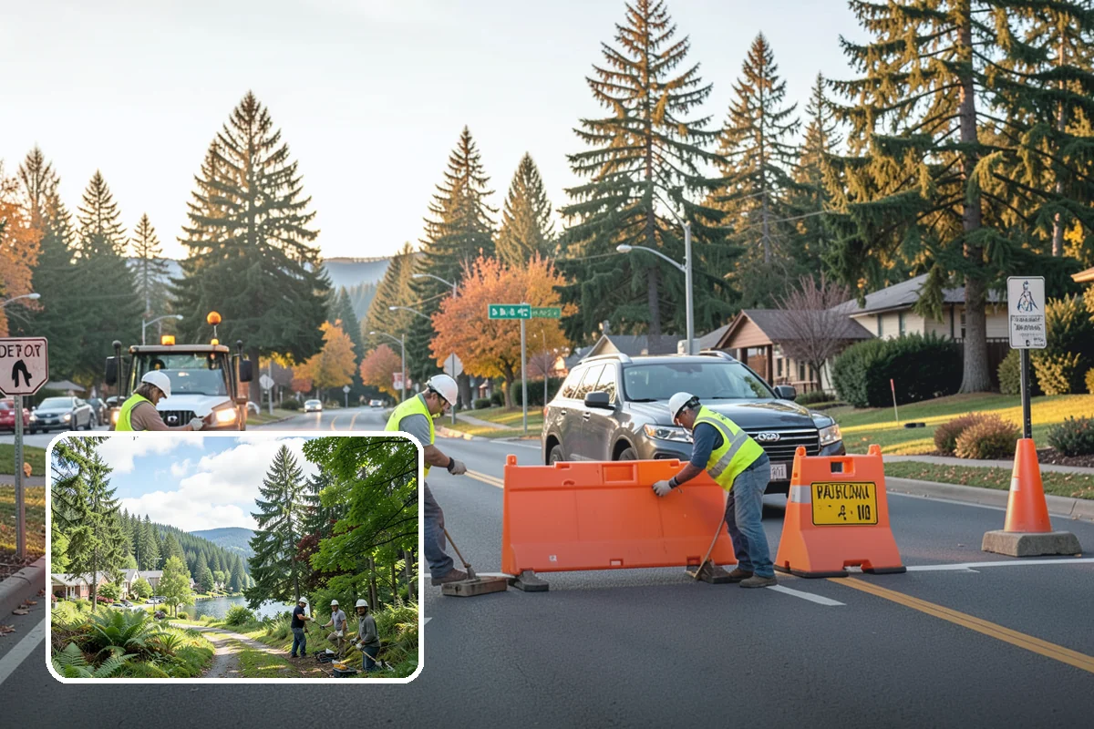 Rubber Surfacing Repair in Lake Forest Park, King County, WA - Restores impact attenuation at worn and damaged areas