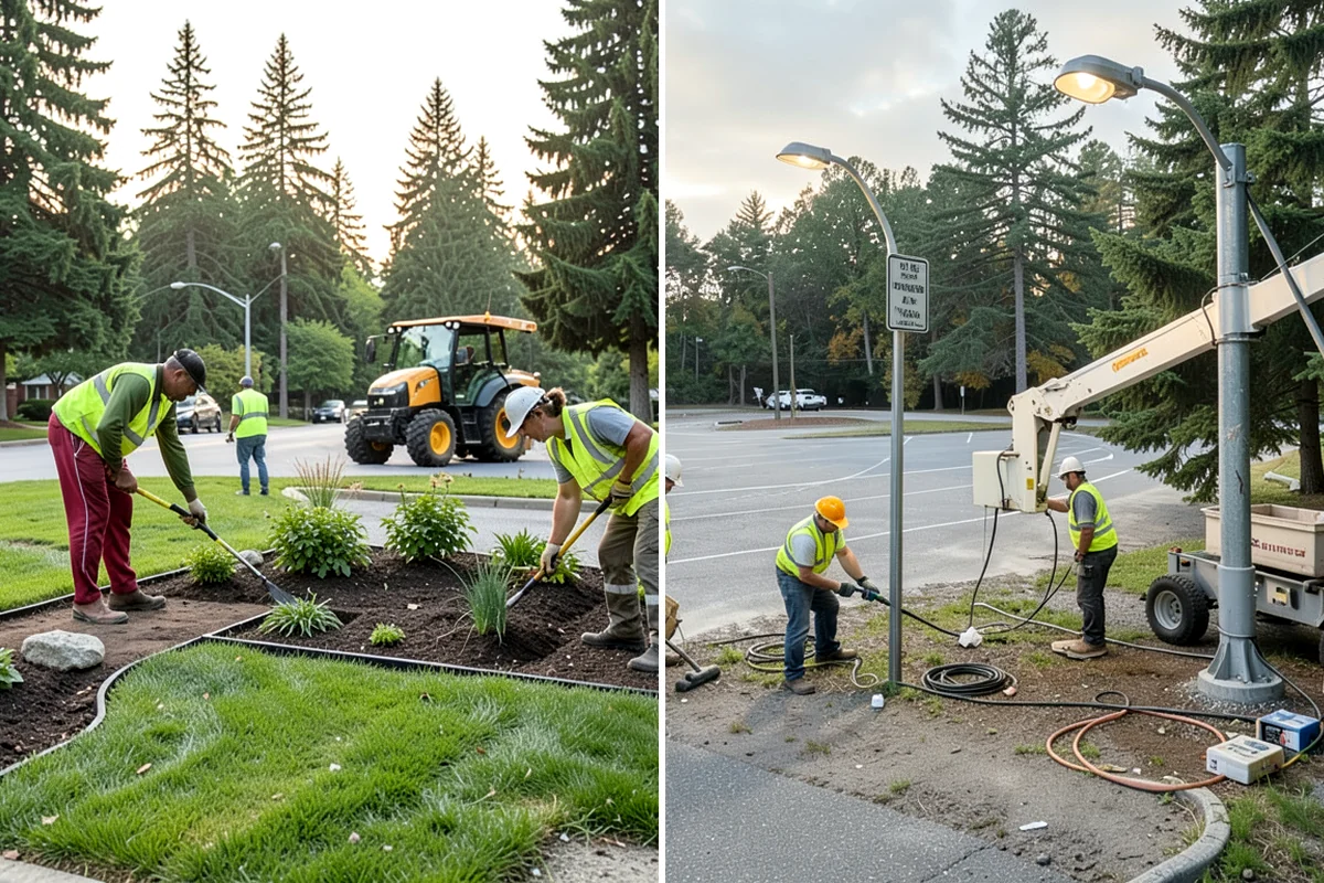 Rubber Surfacing Repair in Lakewood, Pierce County, WA - Inspect and mark failed or worn surfacing sections