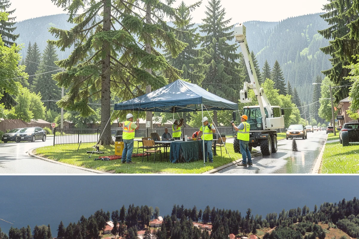 Rubber Surfacing Repair in Lakewood, Pierce County, WA - Rubber repairs cure best in dry, mild weather, making late spring through early fall the preferred window.