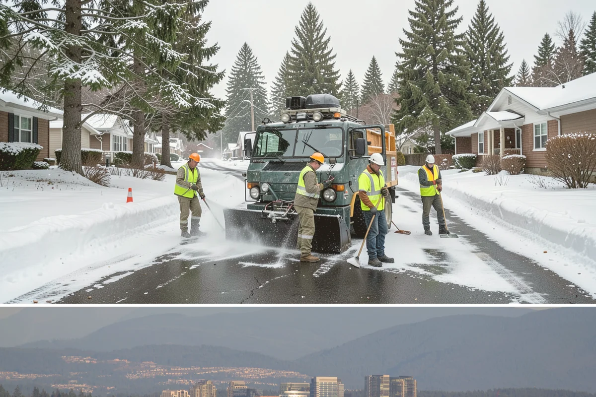 Rubber Surfacing Repair in Medina, King County, WA - Rubber repairs cure best in dry, mild weather, making late spring through early fall the preferred window.