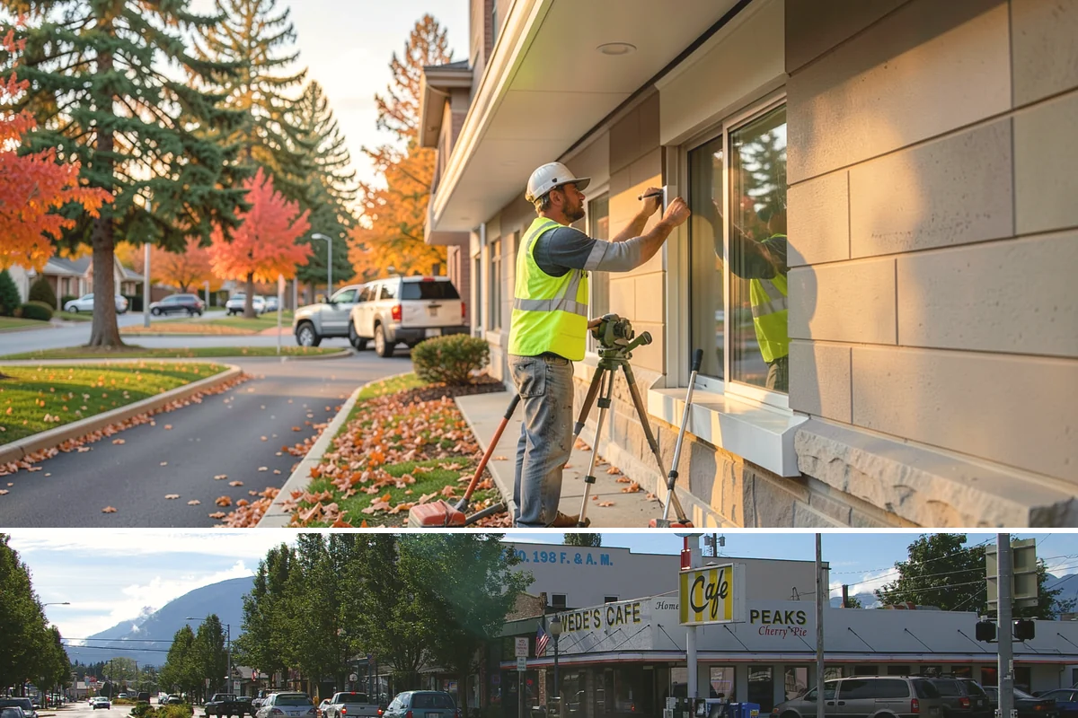 Rubber Surfacing Repair in North Bend, King County, WA - Rubber repairs cure best in dry, mild weather, making late spring through early fall the preferred window.