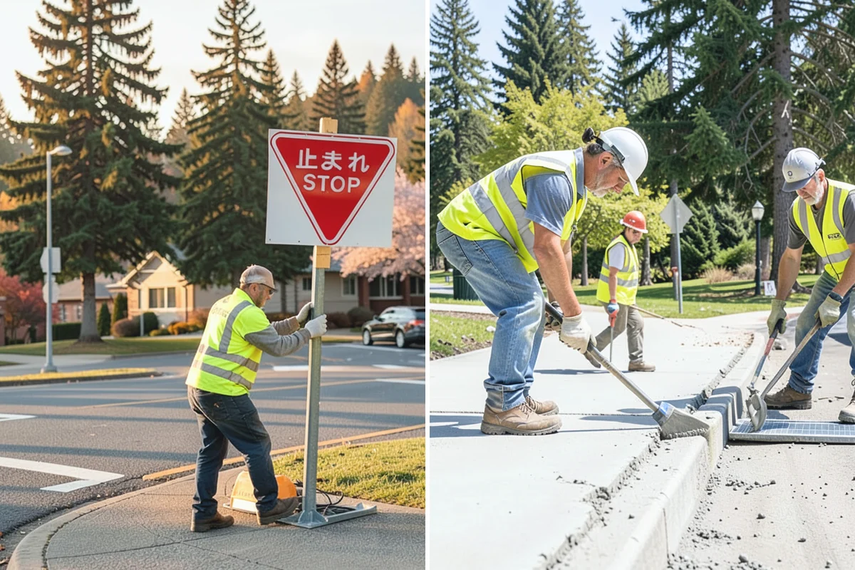 Rubber Surfacing Repair in Redmond, King County, WA - Inspect and mark failed or worn surfacing sections