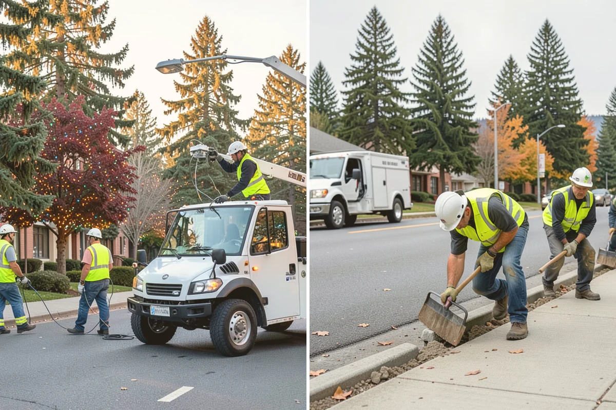 Rubber Surfacing Repair in Snohomish, Snohomish County, WA - Inspect and mark failed or worn surfacing sections