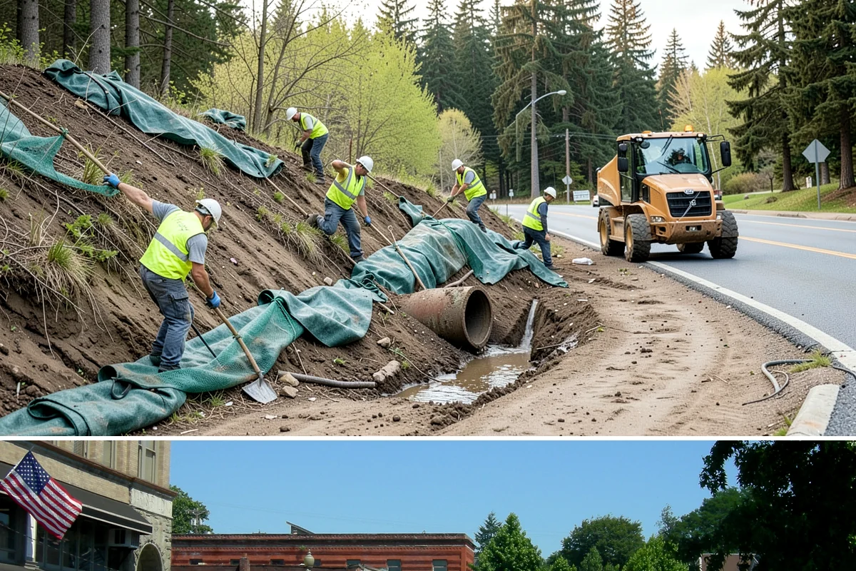 Rubber Surfacing Repair in Snohomish, Snohomish County, WA - Rubber repairs cure best in dry, mild weather, making late spring through early fall the preferred window.