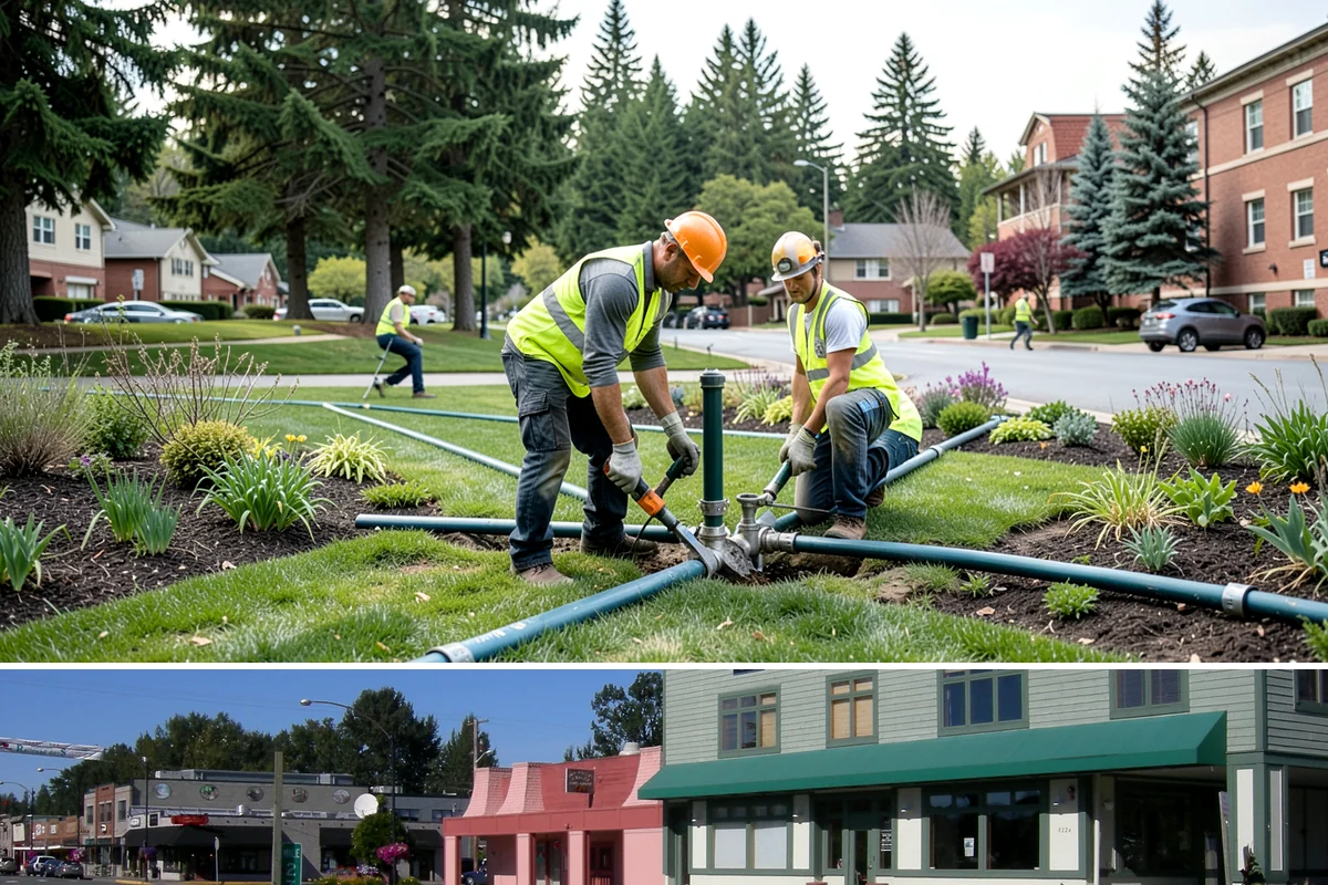 Rubber Surfacing Repair in Snoqualmie, King County, WA - Rubber repairs cure best in dry, mild weather, making late spring through early fall the preferred window.