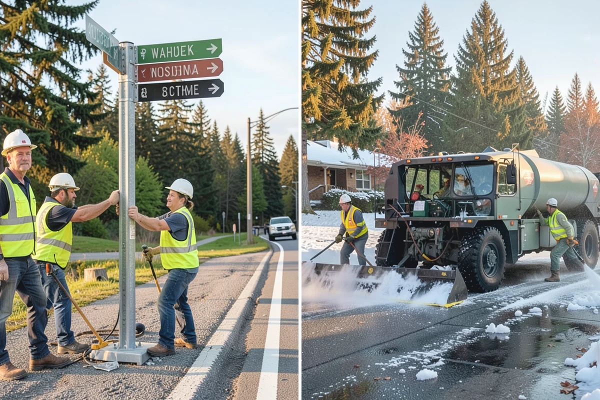 Rubber Surfacing Repair in South Prairie, Pierce County, WA - Inspect and mark failed or worn surfacing sections