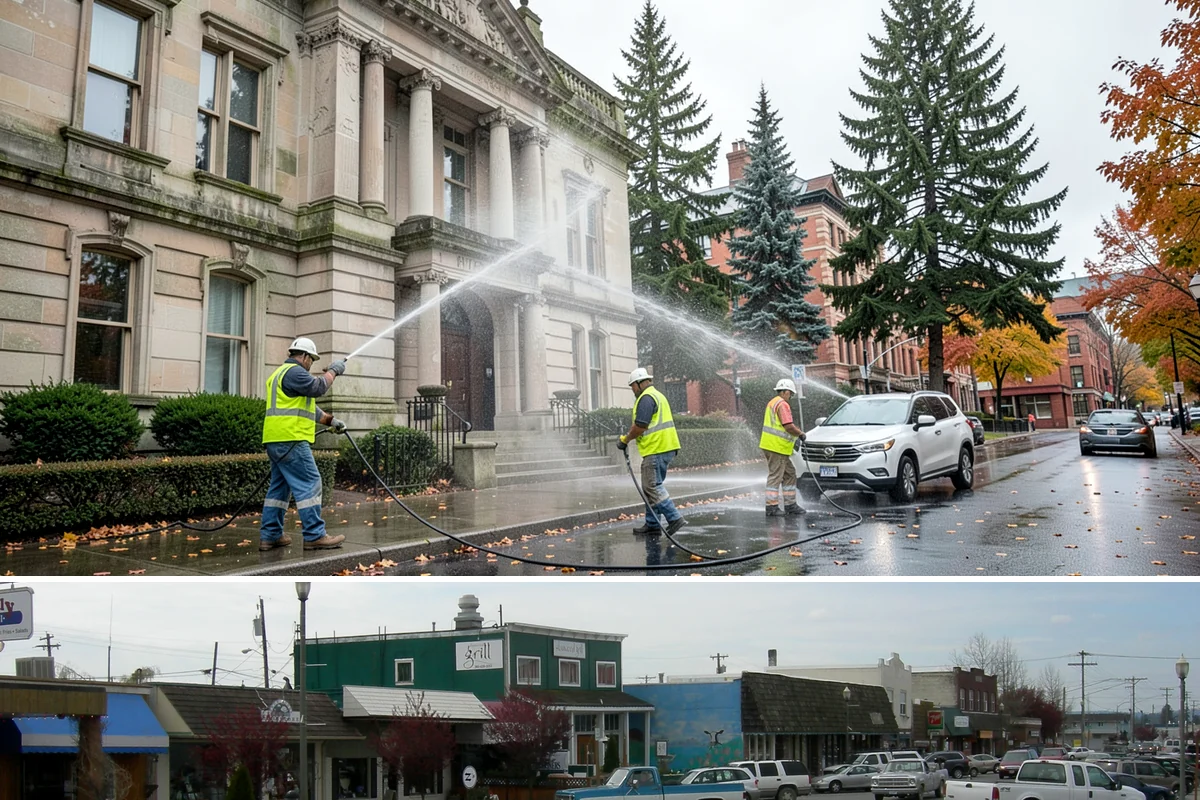 Rubber Surfacing Repair in Stanwood, Snohomish County, WA - Rubber repairs cure best in dry, mild weather, making late spring through early fall the preferred window.