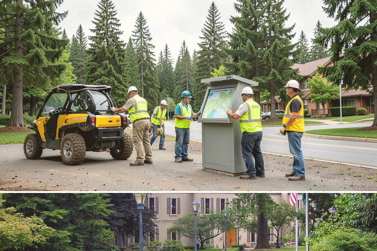 Rubber Surfacing Repair in Woodinville, King County, WA - Rubber repairs cure best in dry, mild weather, making late spring through early fall the preferred window.