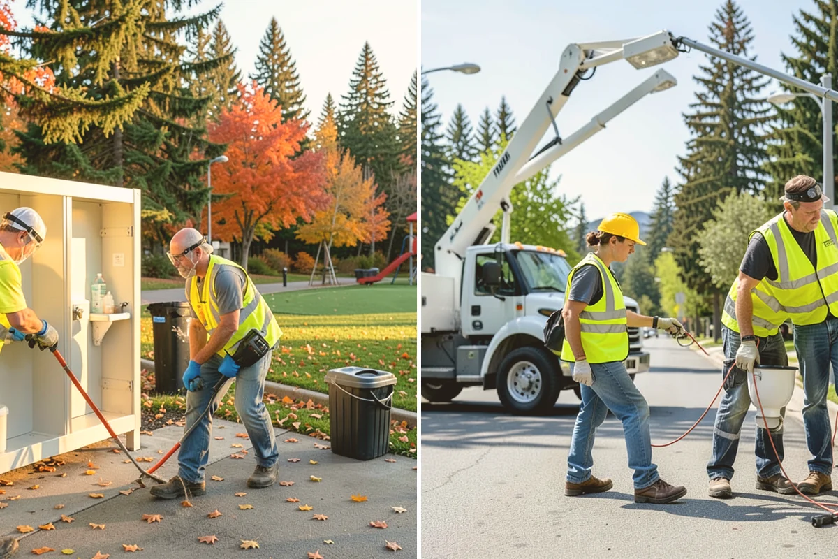 Running Track Maintenance in Algona, King County, WA - Inspect the track surface, seams, and drainage