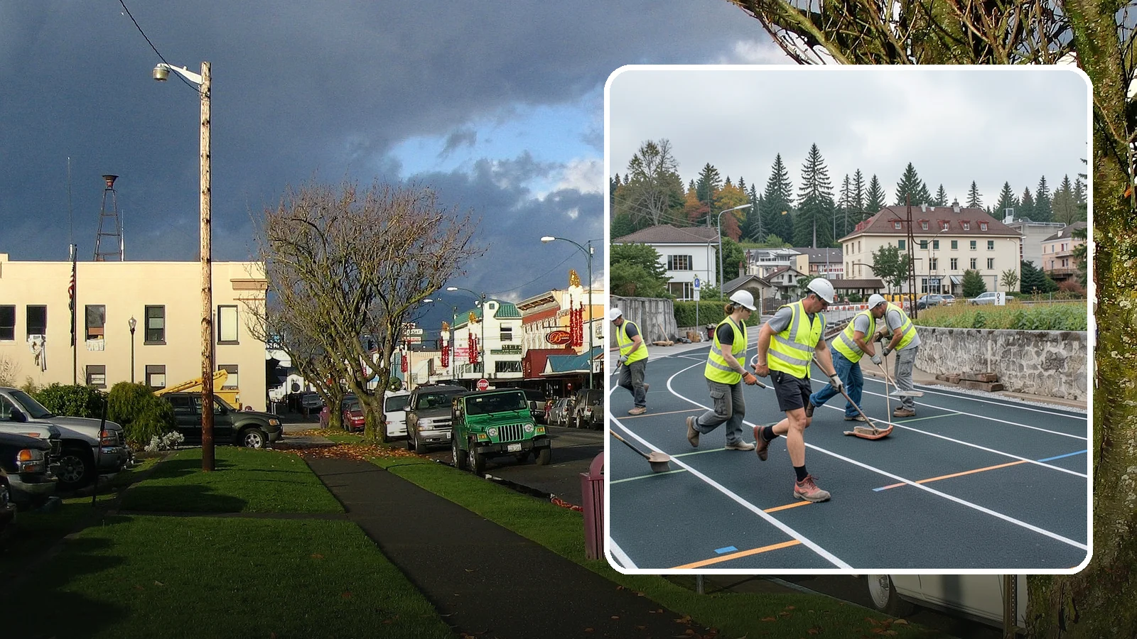 Running Track Maintenance in Arlington, Snohomish County, WA - Maintenance and repair of running tracks to protect the surface, markings, and athlete safety.