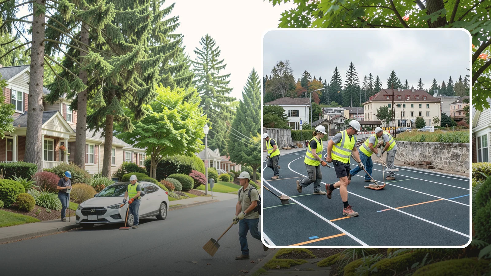 Running Track Maintenance in Beaux Arts Village, King County, WA - Maintenance and repair of running tracks to protect the surface, markings, and athlete safety.