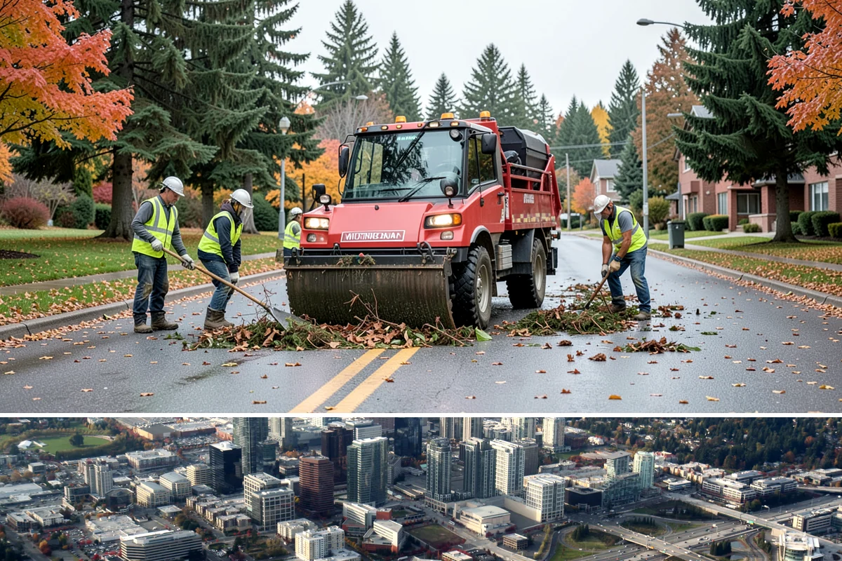 Running Track Maintenance in Bellevue, King County, WA - Repairs and relining are scheduled in warm, dry weather when patch materials and coatings cure properly.