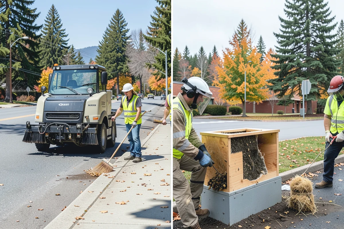 Running Track Maintenance in Bonney Lake, Pierce County, WA - Inspect the track surface, seams, and drainage