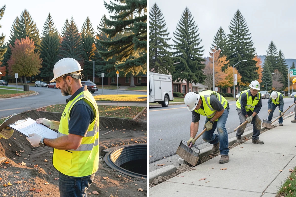 Running Track Maintenance in Buckley, Pierce County, WA - Inspect the track surface, seams, and drainage