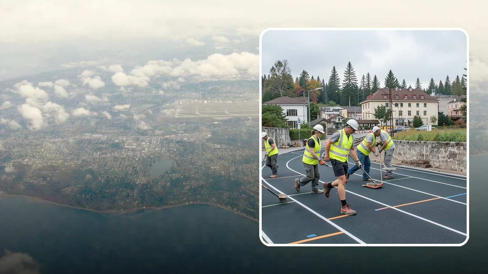 Running Track Maintenance in Burien, King County, WA - Maintenance and repair of running tracks to protect the surface, markings, and athlete safety.