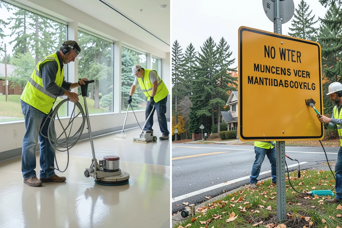 Running Track Maintenance in Coupeville, Island County, WA - Inspect the track surface, seams, and drainage
