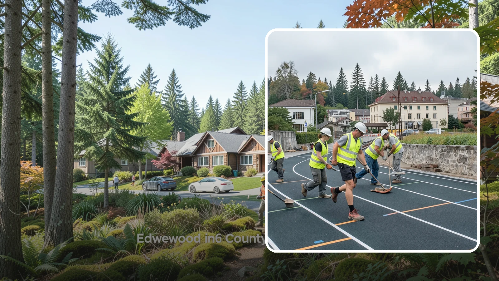 Running Track Maintenance in Edgewood, Pierce County, WA - Maintenance and repair of running tracks to protect the surface, markings, and athlete safety.