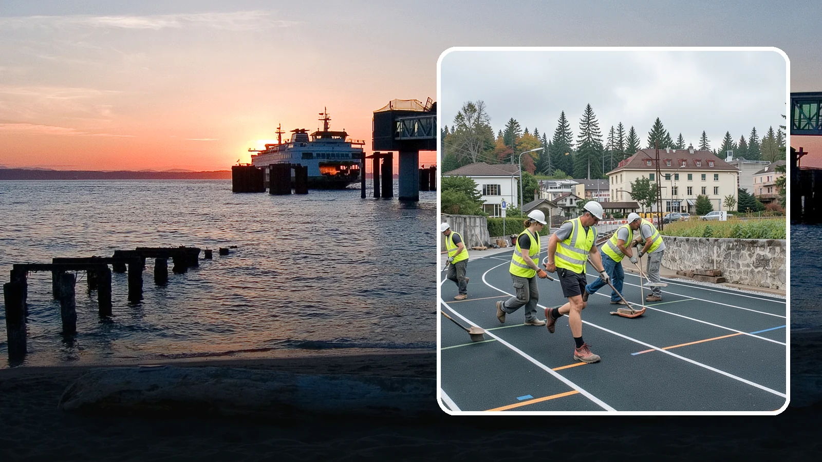 Running Track Maintenance in Edmonds, Snohomish County, WA - Maintenance and repair of running tracks to protect the surface, markings, and athlete safety.