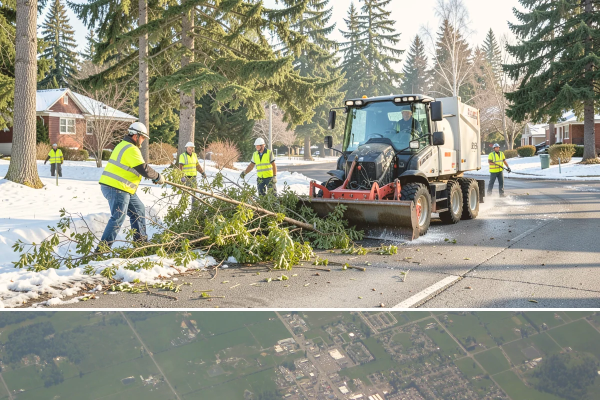 Running Track Maintenance in Enumclaw, King County, WA - Repairs and relining are scheduled in warm, dry weather when patch materials and coatings cure properly.