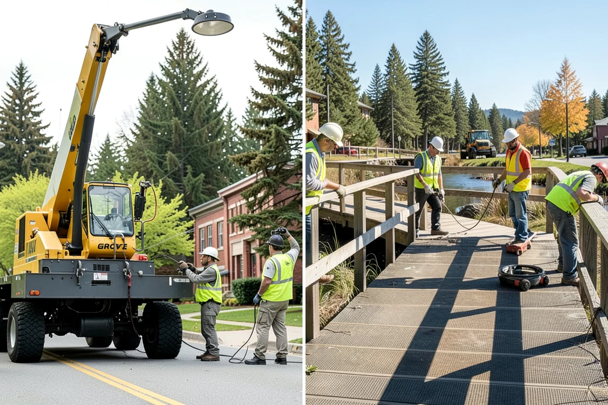 Running Track Maintenance in Everett, Snohomish County, WA - Inspect the track surface, seams, and drainage