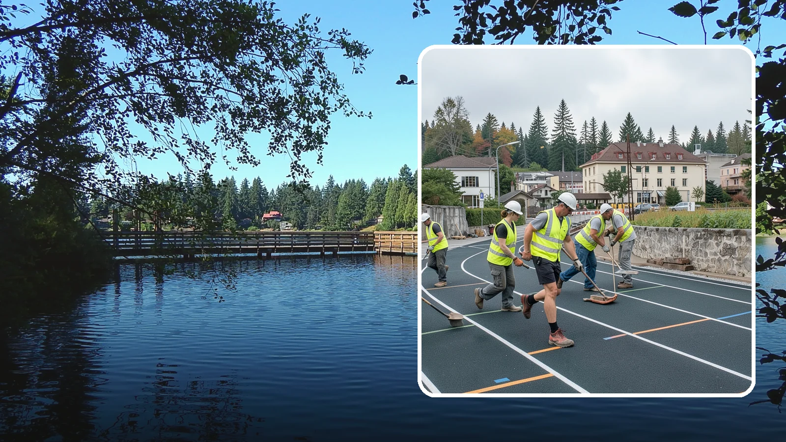 Running Track Maintenance in Federal Way, King County, WA - Maintenance and repair of running tracks to protect the surface, markings, and athlete safety.