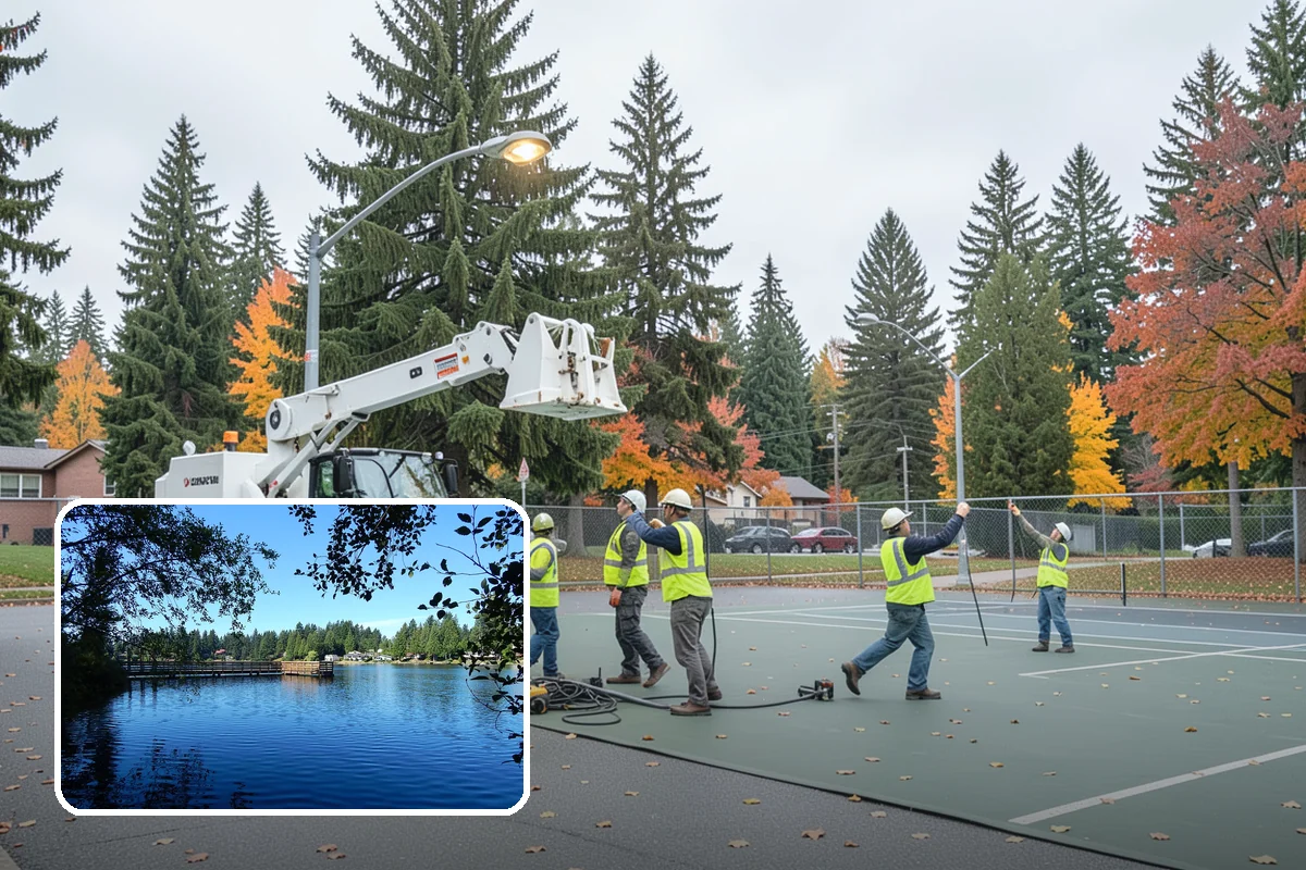 Running Track Maintenance in Federal Way, King County, WA - Slows cracking and delamination through timely repair