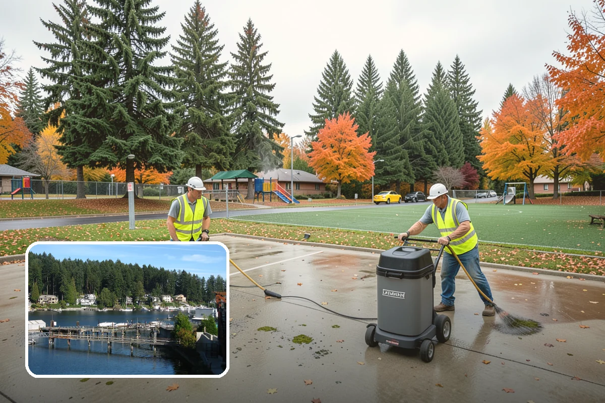 Running Track Maintenance in Gig Harbor, Pierce County, WA - Slows cracking and delamination through timely repair