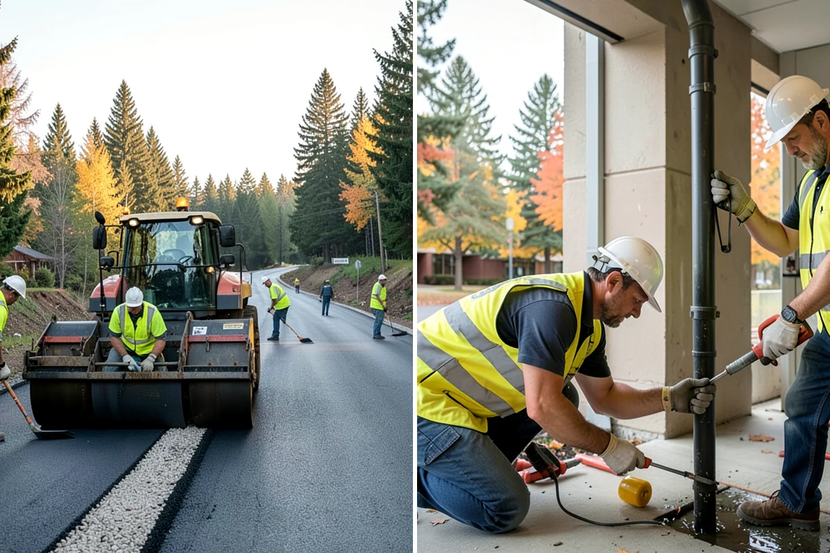 Running Track Maintenance in Gig Harbor, Pierce County, WA - Inspect the track surface, seams, and drainage