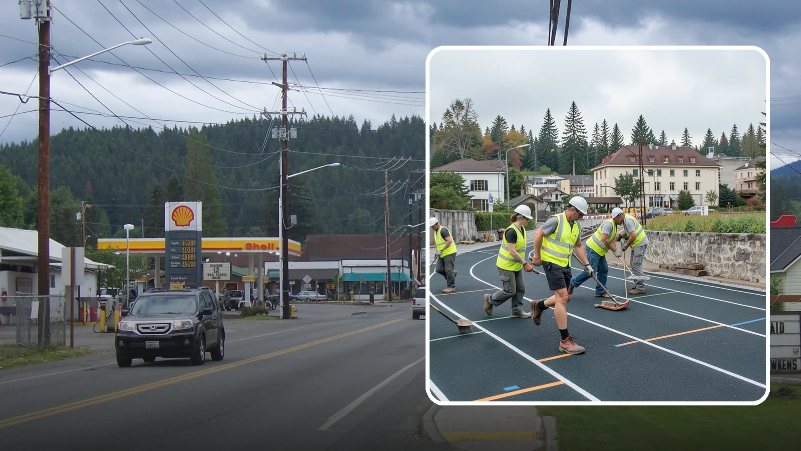 Running Track Maintenance in Granite Falls, Snohomish County, WA - Maintenance and repair of running tracks to protect the surface, markings, and athlete safety.
