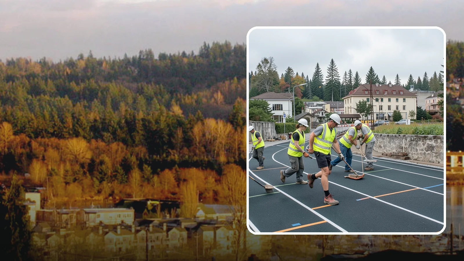 Running Track Maintenance in Kenmore, King County, WA - Maintenance and repair of running tracks to protect the surface, markings, and athlete safety.