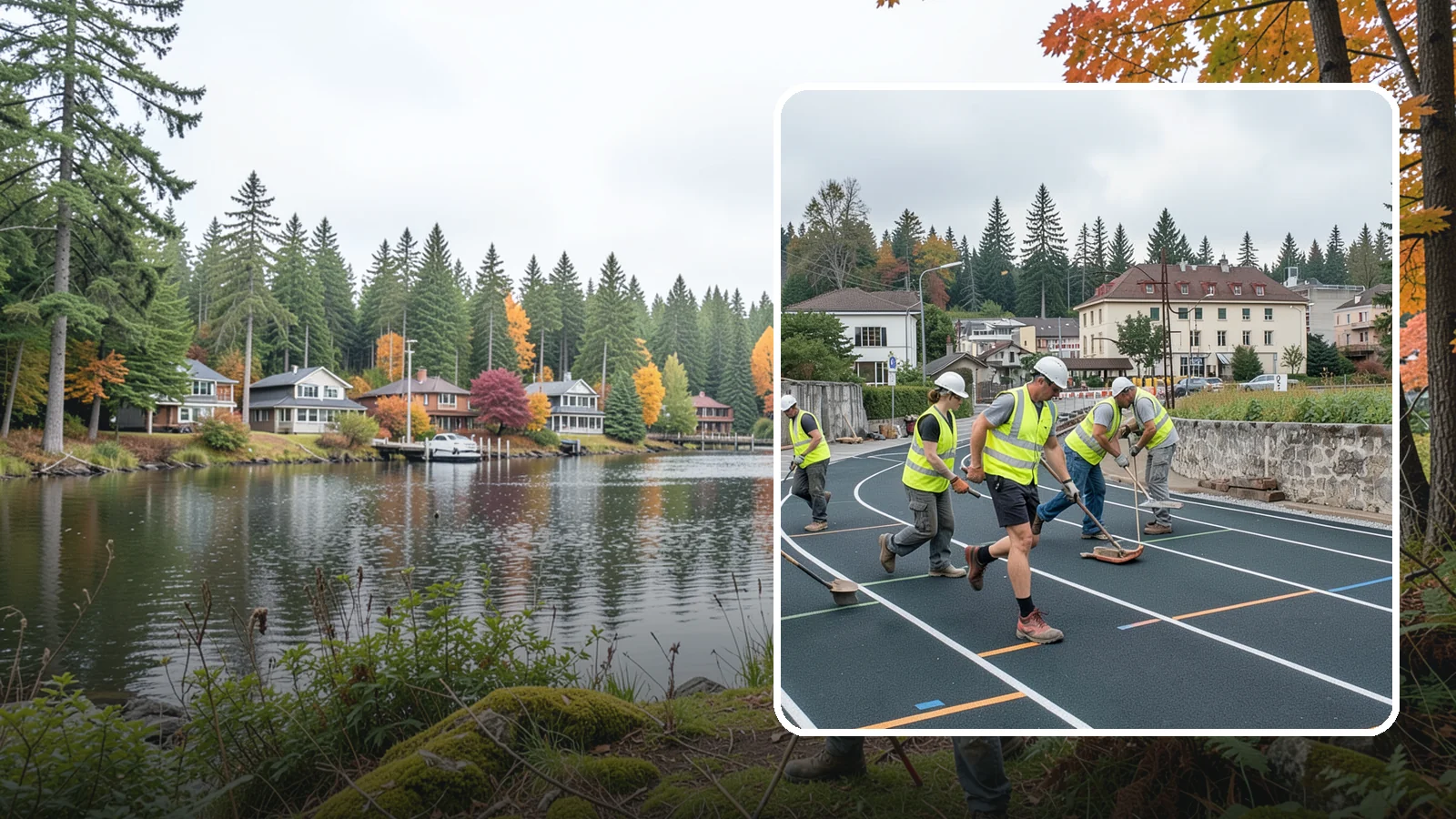 Running Track Maintenance in La Conner, Skagit County, WA - Maintenance and repair of running tracks to protect the surface, markings, and athlete safety.