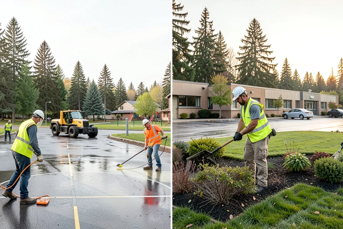 Running Track Maintenance in Lakewood, Pierce County, WA - Inspect the track surface, seams, and drainage