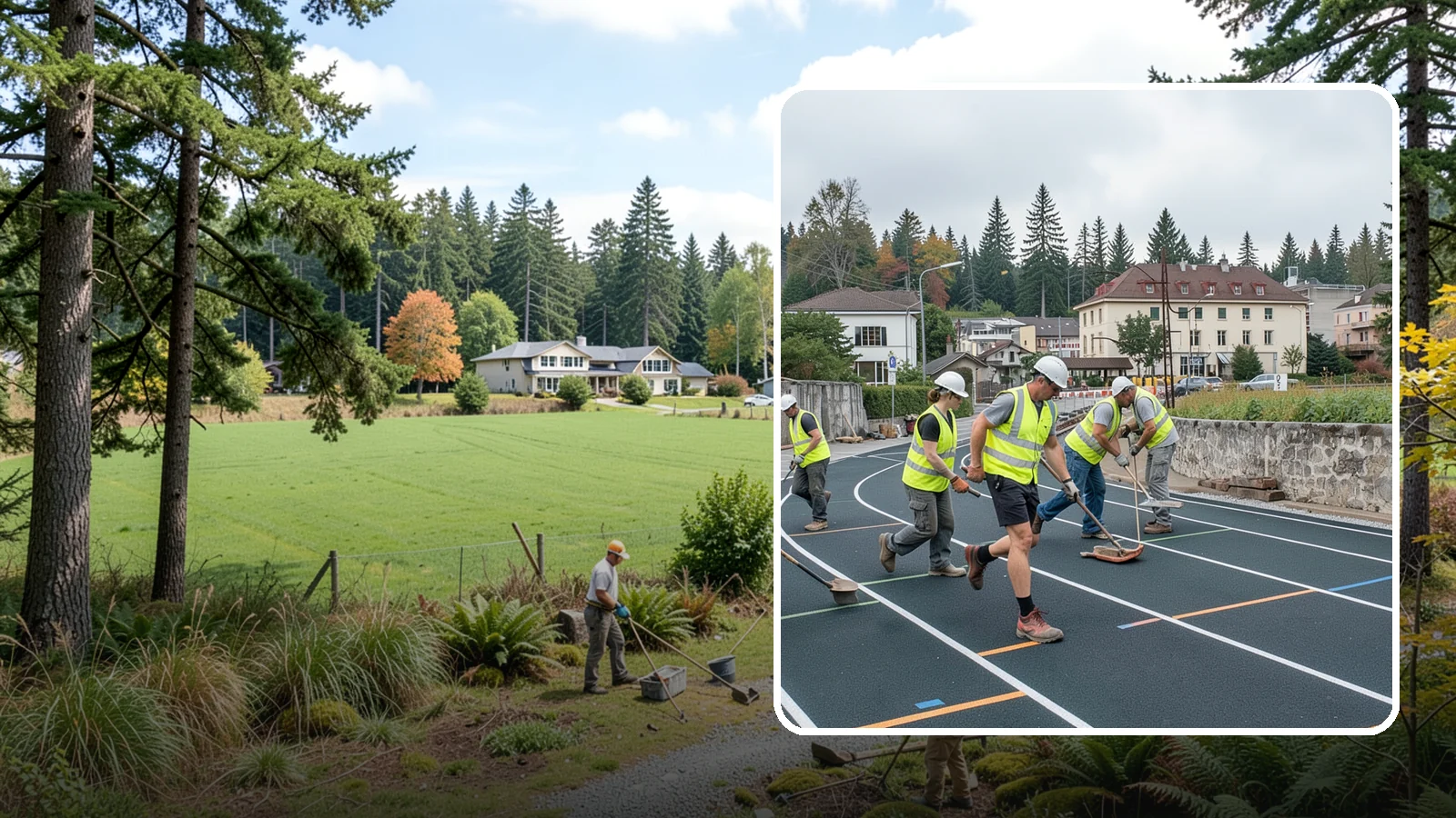 Running Track Maintenance in Lyman, Skagit County, WA - Maintenance and repair of running tracks to protect the surface, markings, and athlete safety.