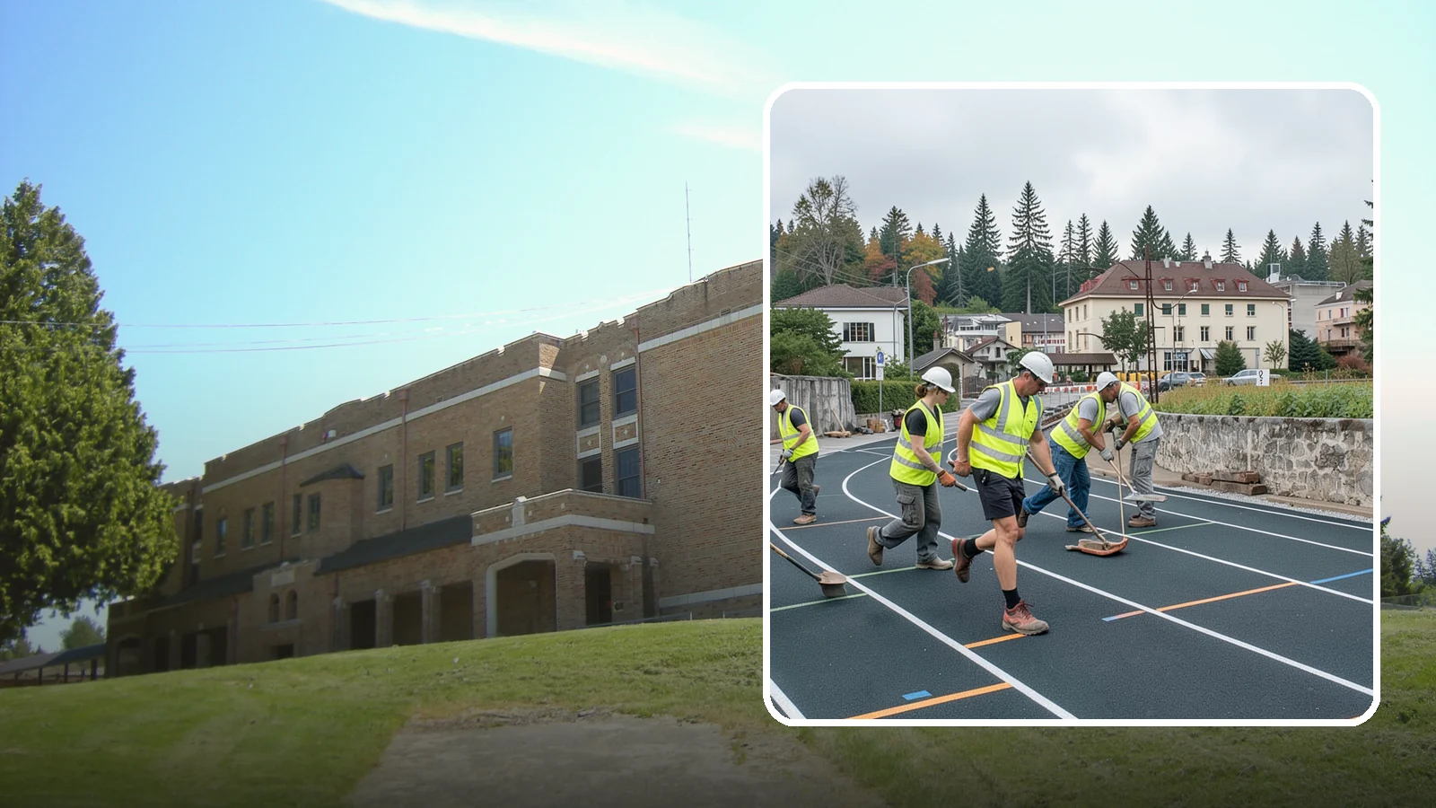 Running Track Maintenance in Maple Valley, King County, WA - Maintenance and repair of running tracks to protect the surface, markings, and athlete safety.