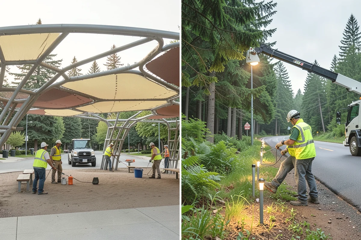 Running Track Maintenance in Mercer Island, King County, WA - Inspect the track surface, seams, and drainage