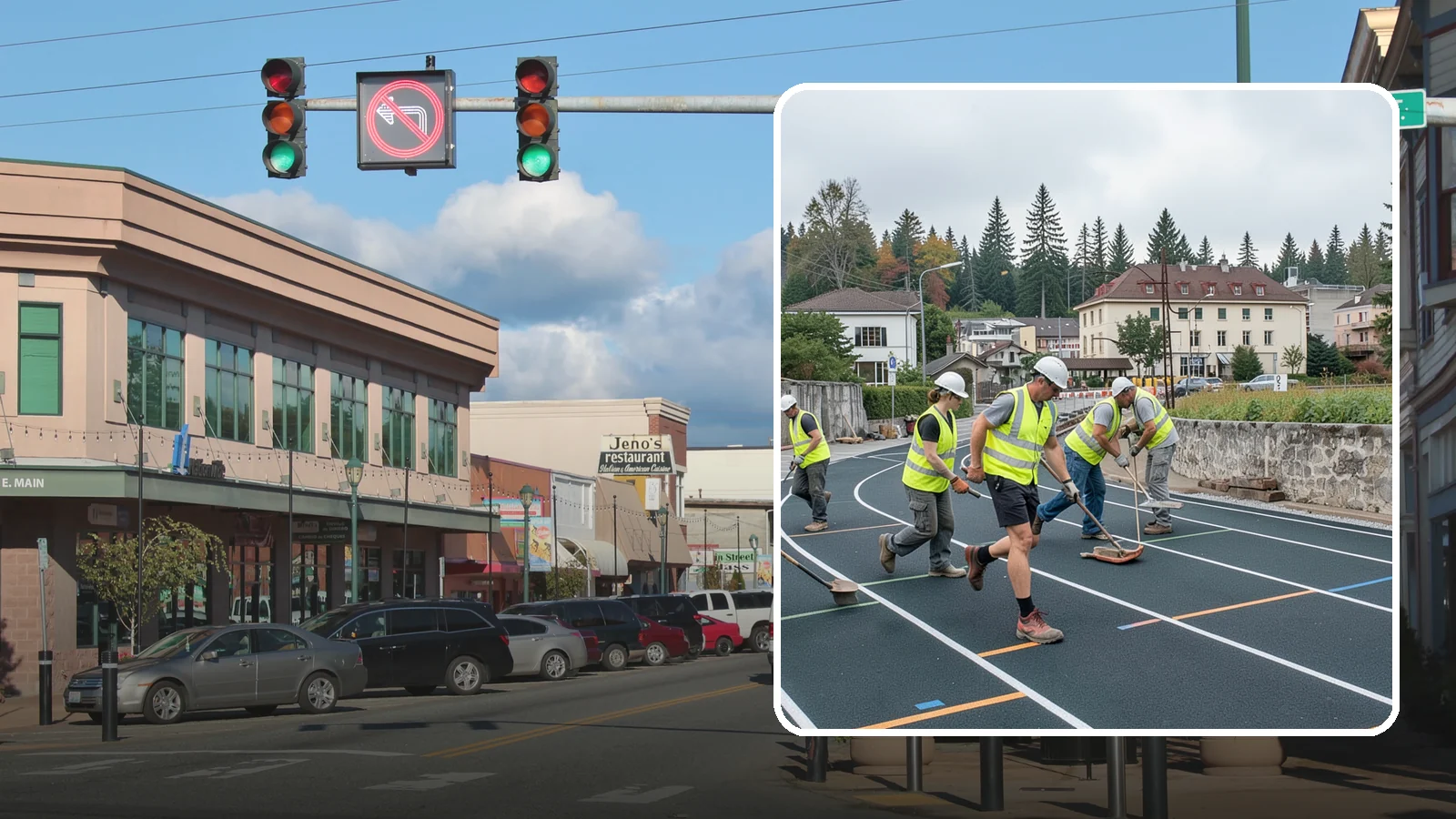 Running Track Maintenance in Monroe, Snohomish County, WA - Maintenance and repair of running tracks to protect the surface, markings, and athlete safety.