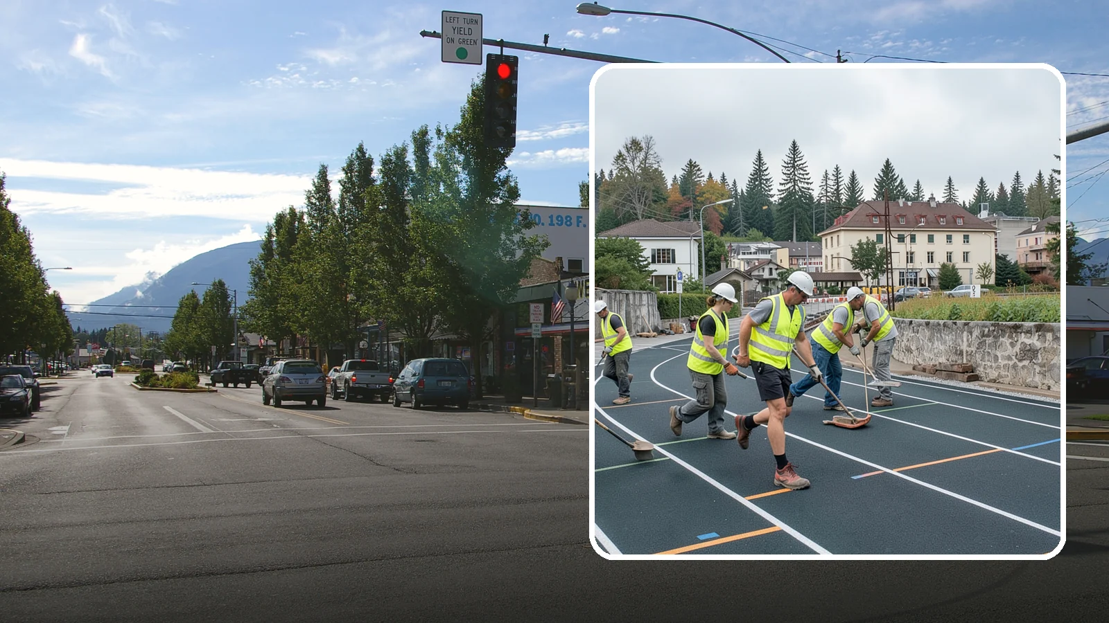Running Track Maintenance in North Bend, King County, WA - Maintenance and repair of running tracks to protect the surface, markings, and athlete safety.