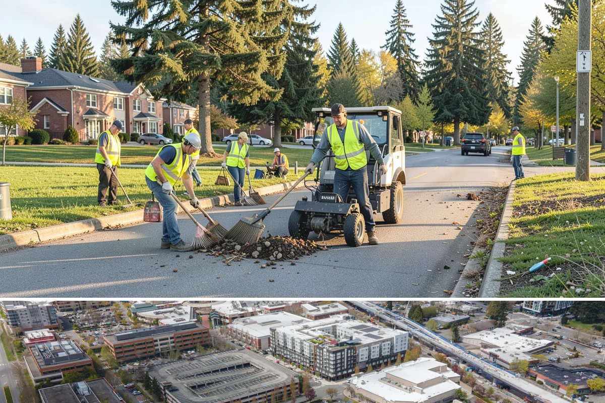 Running Track Maintenance in Redmond, King County, WA - Repairs and relining are scheduled in warm, dry weather when patch materials and coatings cure properly.