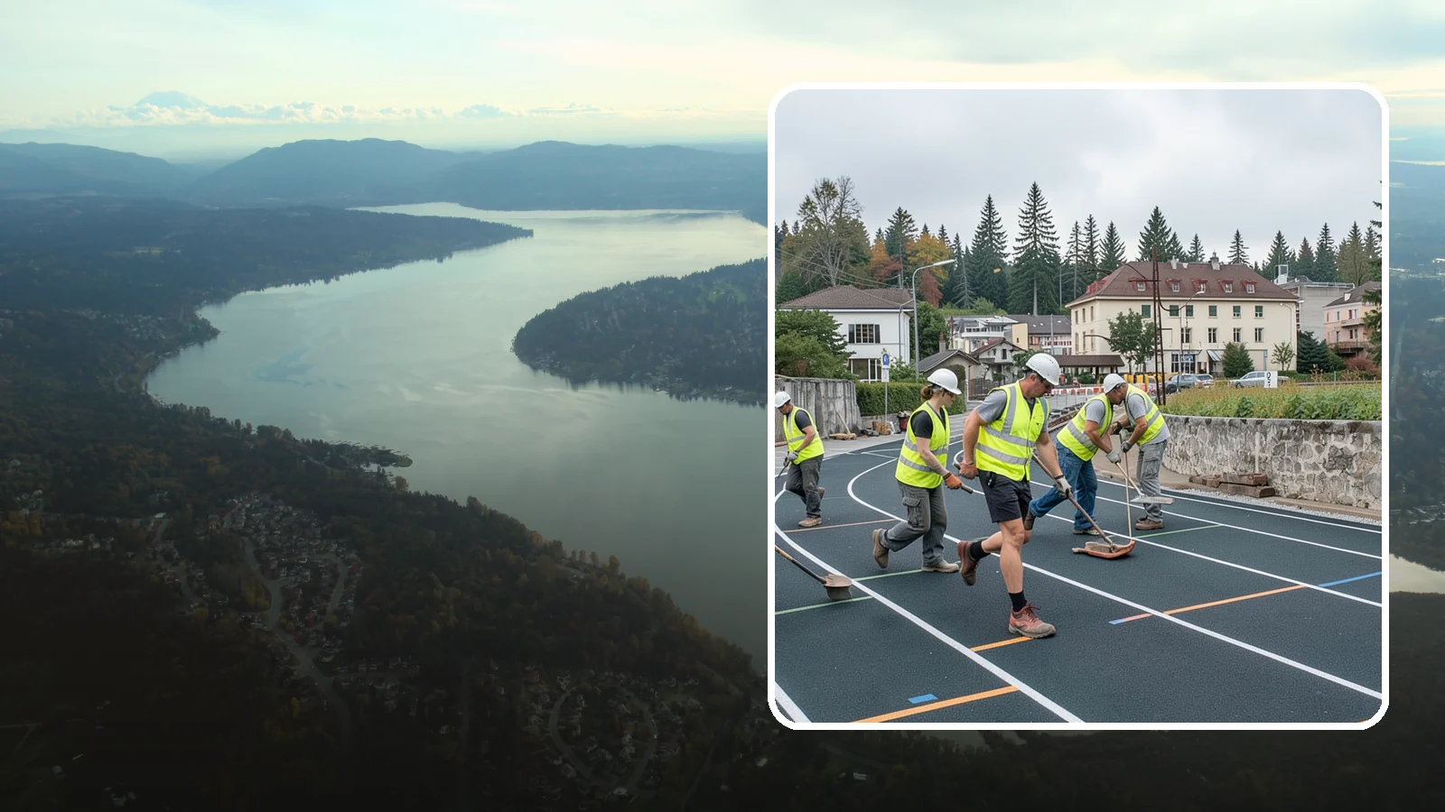 Running Track Maintenance in Sammamish, King County, WA - Maintenance and repair of running tracks to protect the surface, markings, and athlete safety.