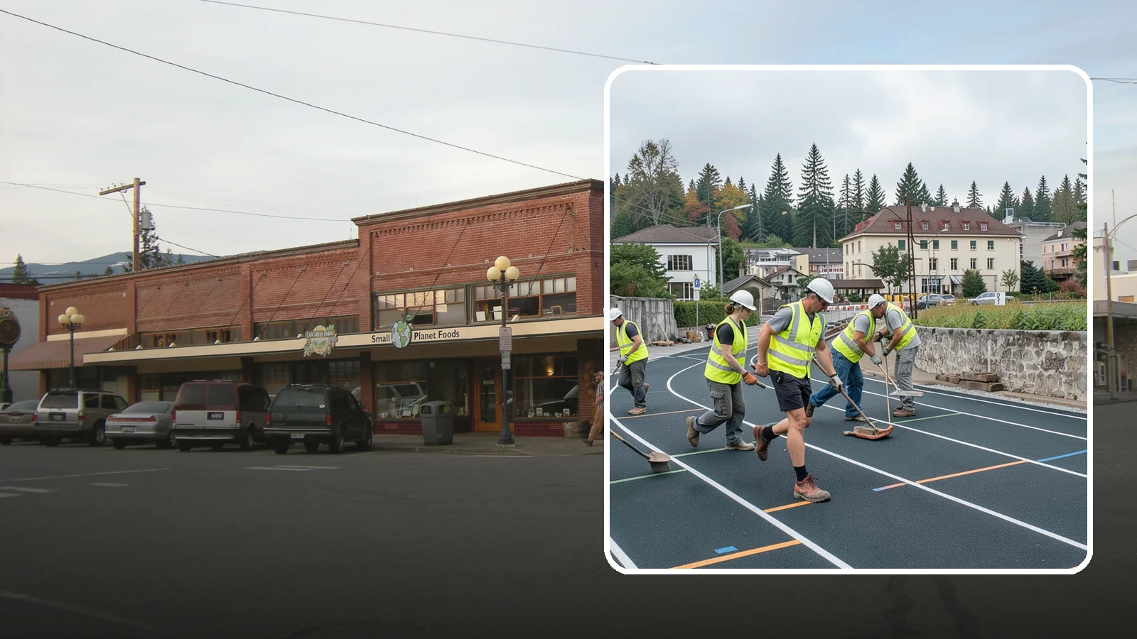 Running Track Maintenance in Sedro-Woolley, Skagit County, WA - Maintenance and repair of running tracks to protect the surface, markings, and athlete safety.