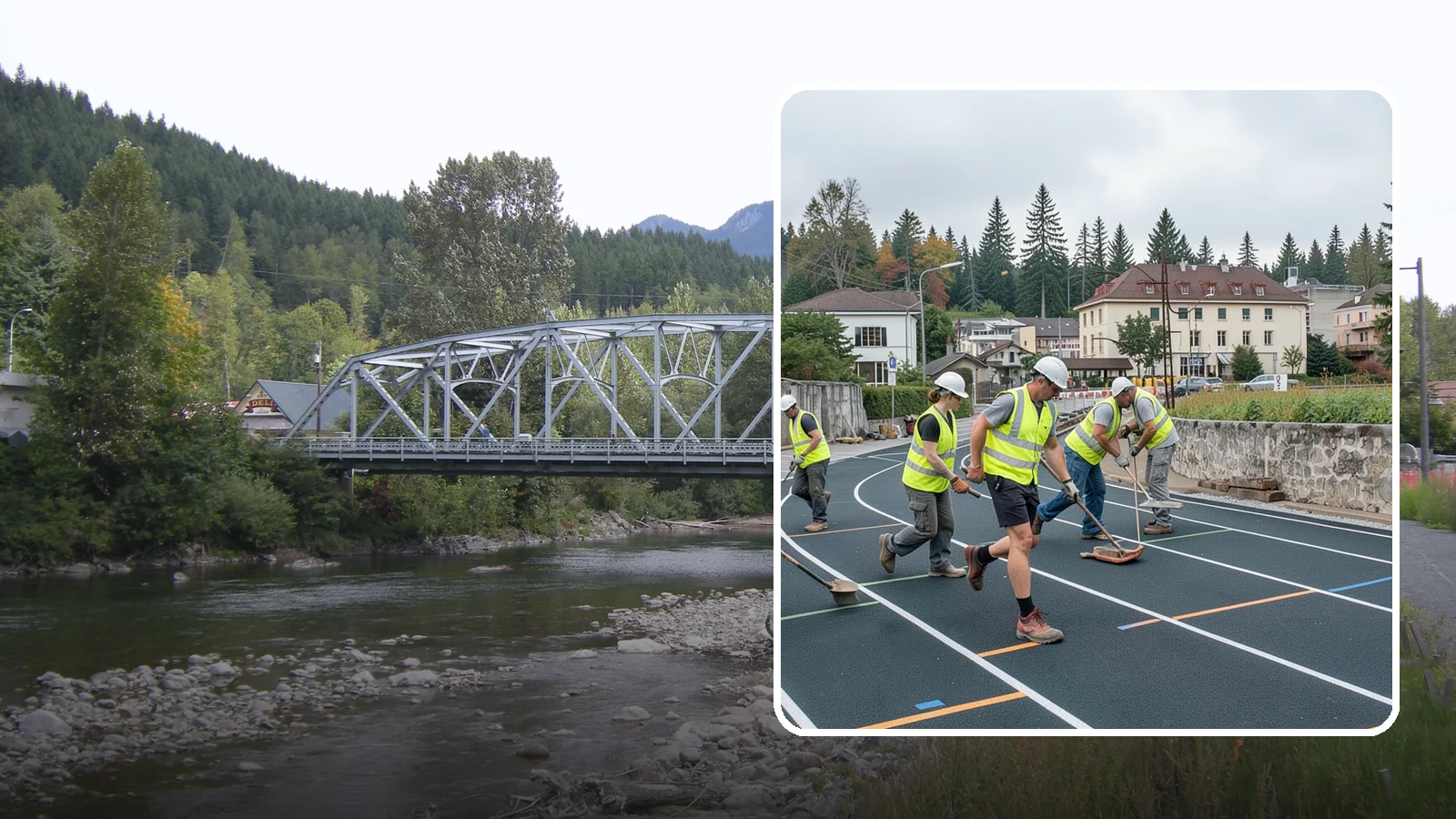 Running Track Maintenance in Skykomish, King County, WA - Maintenance and repair of running tracks to protect the surface, markings, and athlete safety.