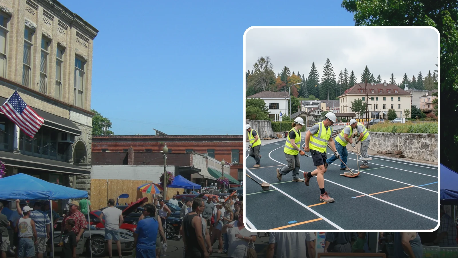 Running Track Maintenance in Snohomish, Snohomish County, WA - Maintenance and repair of running tracks to protect the surface, markings, and athlete safety.