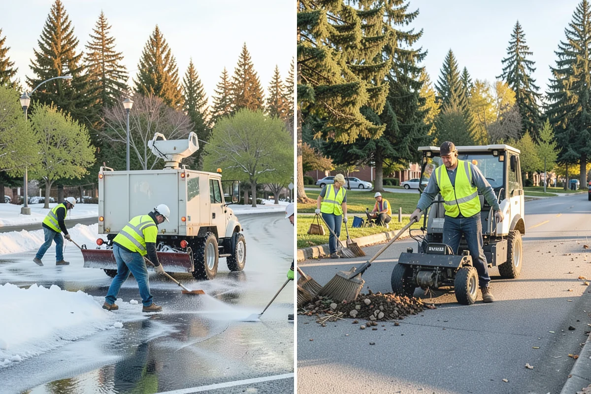 Running Track Maintenance in South Prairie, Pierce County, WA - Inspect the track surface, seams, and drainage