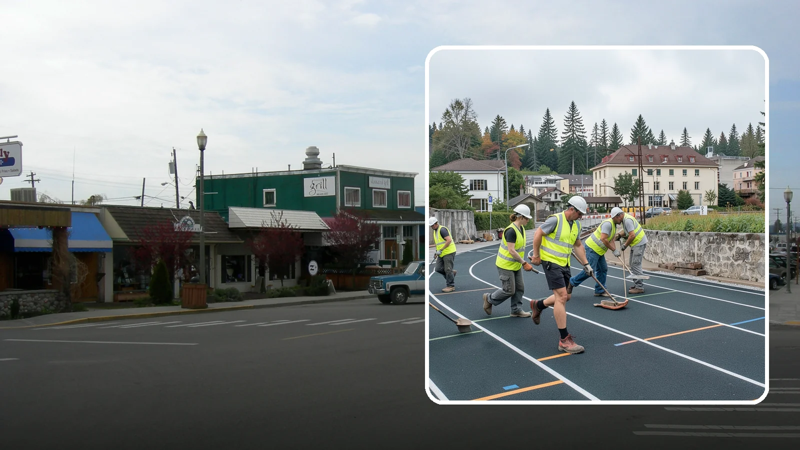 Running Track Maintenance in Stanwood, Snohomish County, WA - Maintenance and repair of running tracks to protect the surface, markings, and athlete safety.