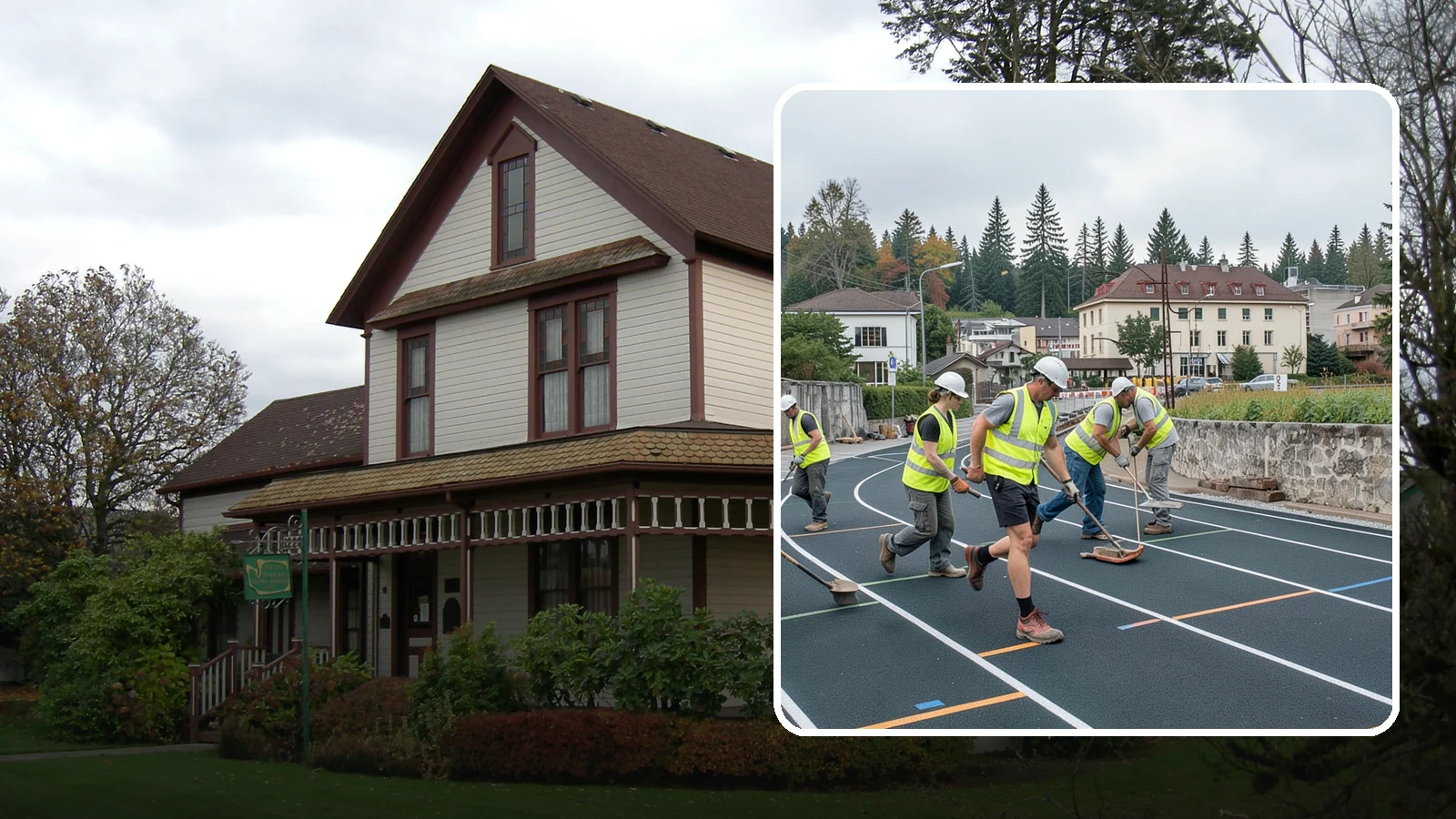 Running Track Maintenance in Sumner, Pierce County, WA - Maintenance and repair of running tracks to protect the surface, markings, and athlete safety.