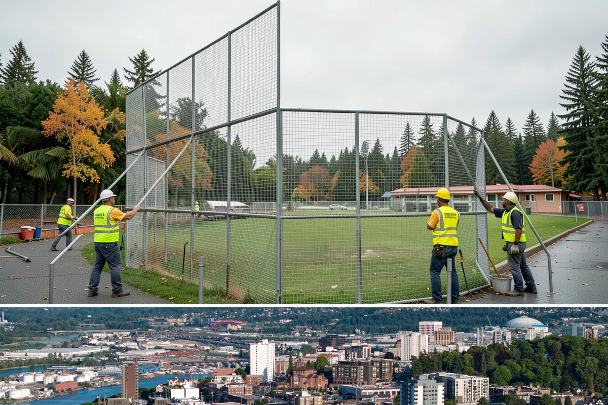 Running Track Maintenance in Tacoma, Pierce County, WA - Repairs and relining are scheduled in warm, dry weather when patch materials and coatings cure properly.