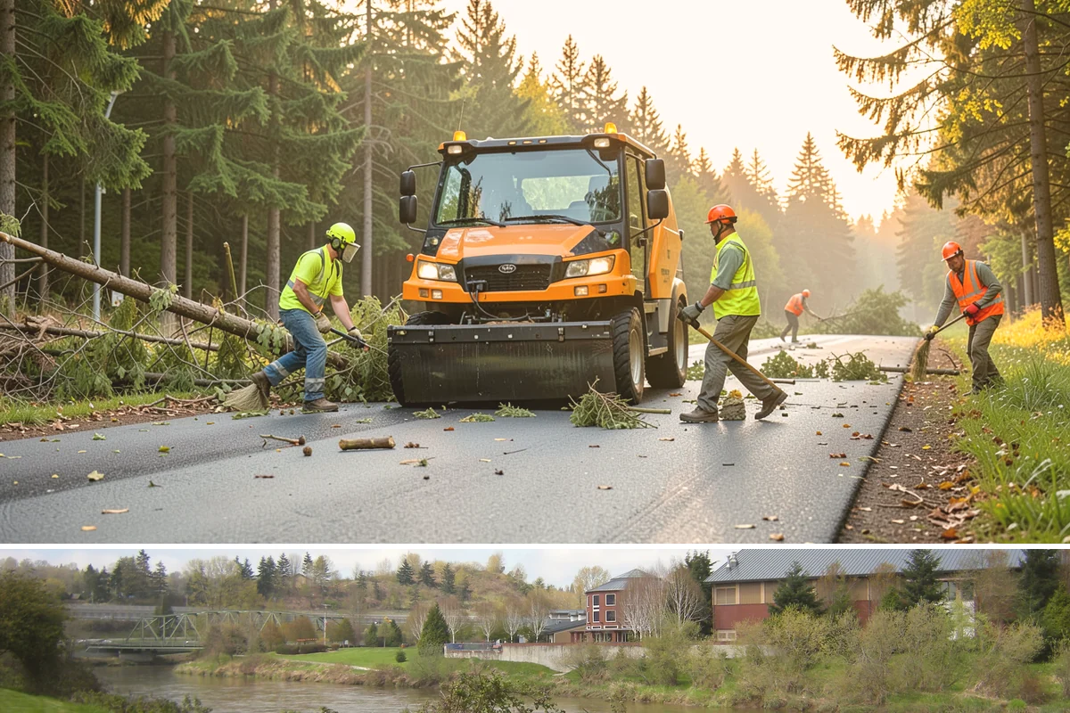 Running Track Maintenance in Tukwila, King County, WA - Repairs and relining are scheduled in warm, dry weather when patch materials and coatings cure properly.