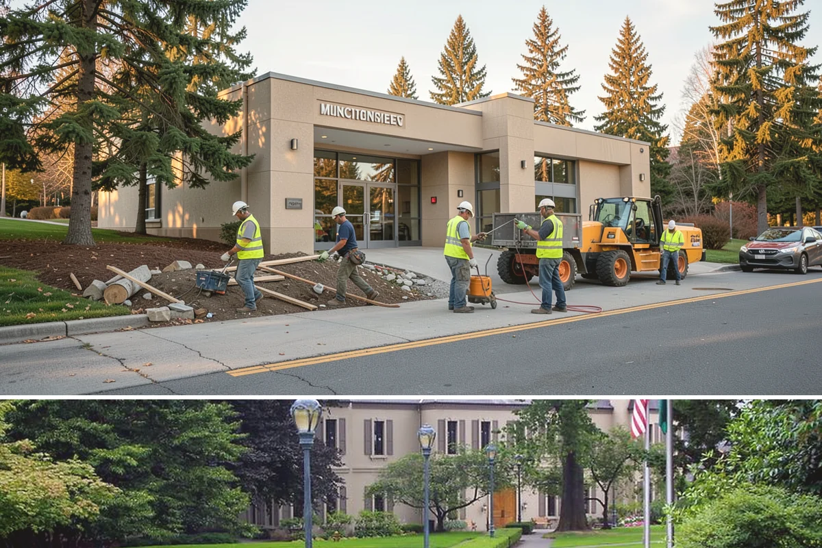 Running Track Maintenance in Woodinville, King County, WA - Repairs and relining are scheduled in warm, dry weather when patch materials and coatings cure properly.