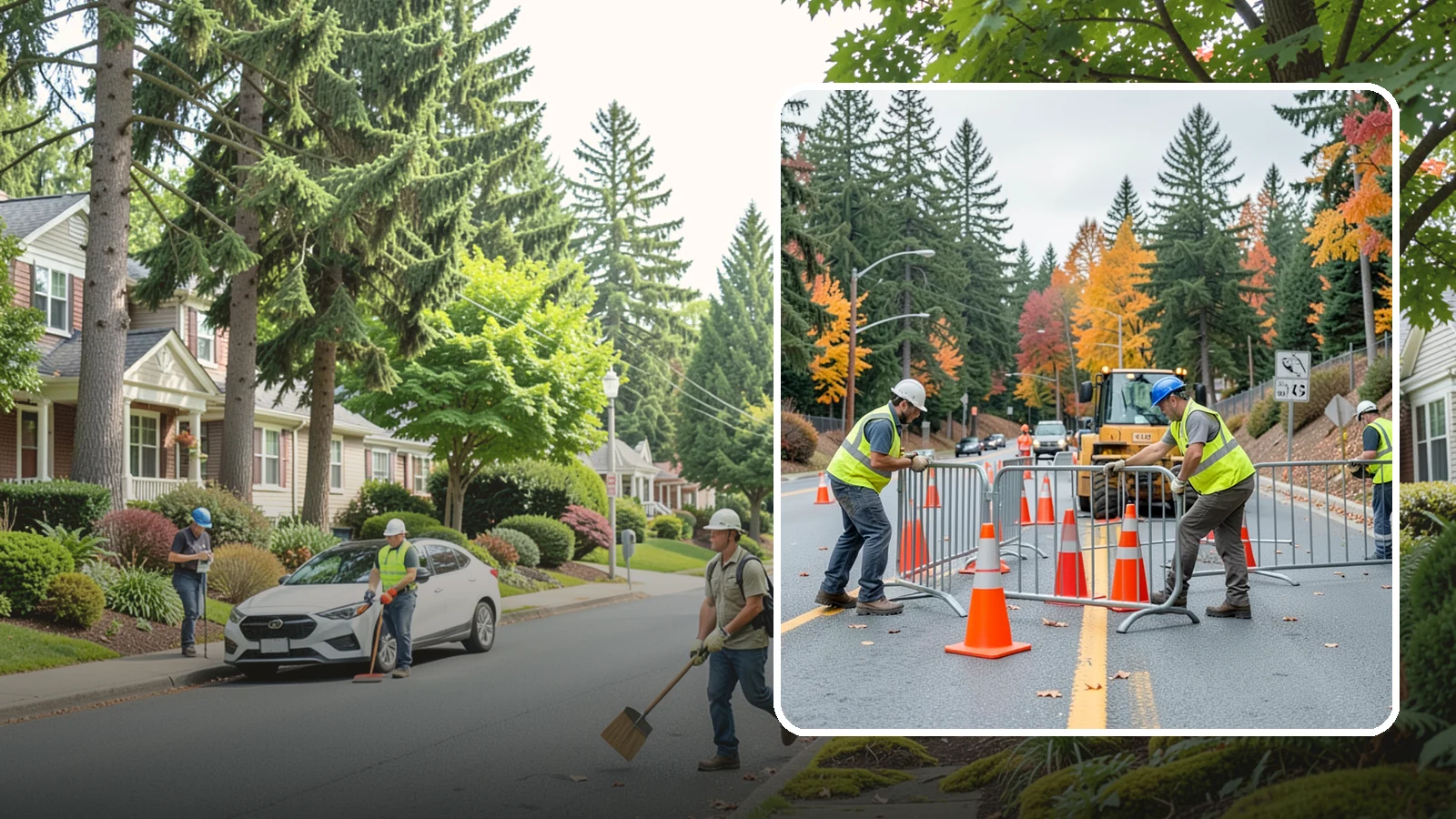 Safety Barrier Installation in Beaux Arts Village, King County, WA - Install guardrails, pedestrian barriers, and safety railings to protect the public at hazards and grade changes.