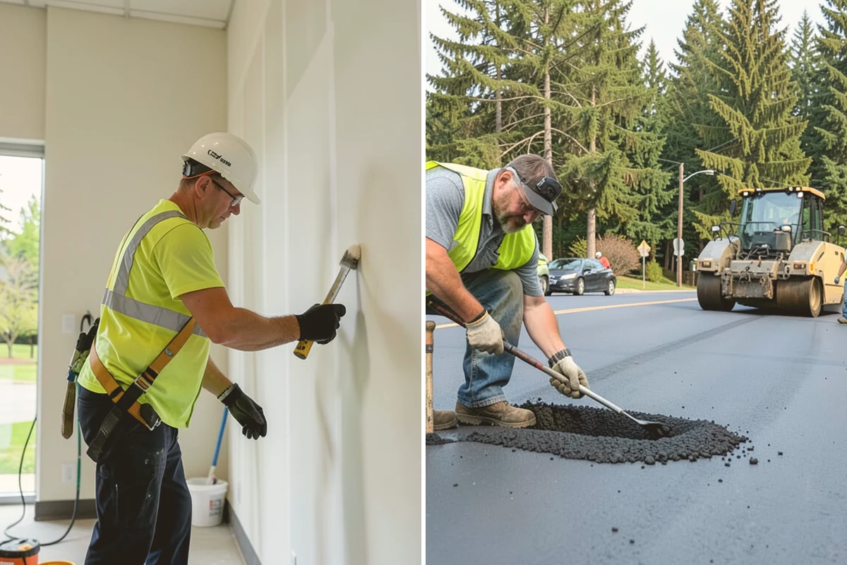 Safety Barrier Installation in Bellevue, King County, WA - Assess hazards, grade changes, and code requirements